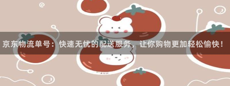 多多28防失联网址:京东物流单号:快